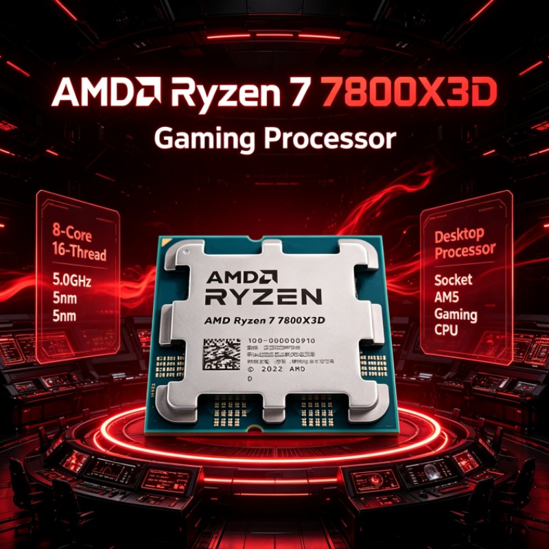 Ryzen 7 7800X3D AMD CPU Deskto - Amd Cpu Ryzen 7 ulasan dan harga