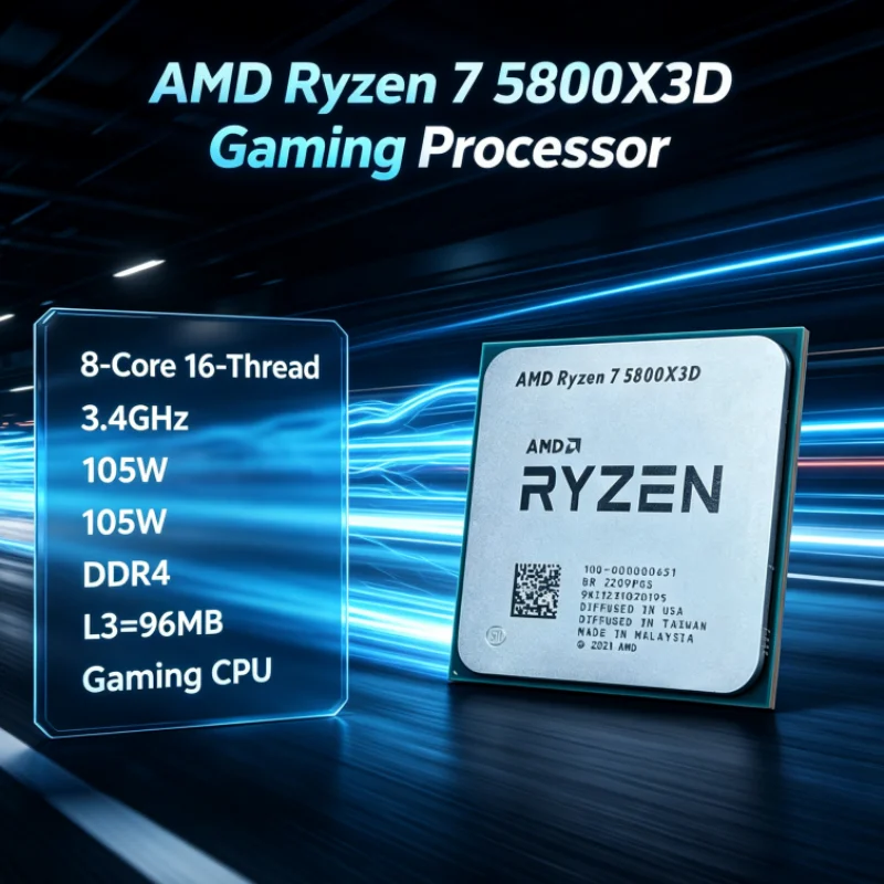 AMD R7 5800X3D 96 MB 7nm Ryzen - Amd Cpu Ryzen 7 ulasan dan harga